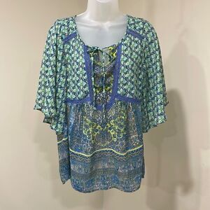 NWOT New Directions Shell Blouse.  Size XL extra large 14/16